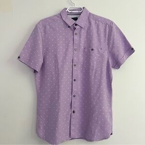 NWOT Ted Baker Short Sleeve Dress Shirt